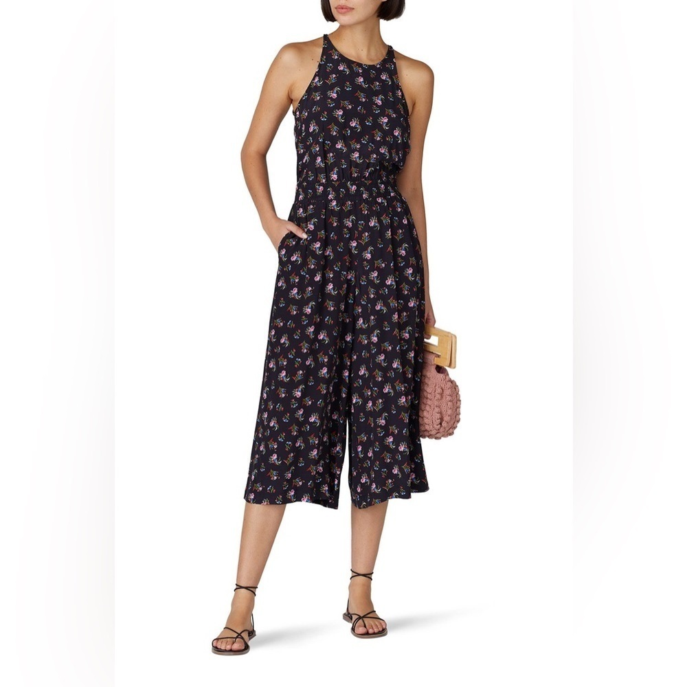 THAKOON RTR Rent the Runway Retiree Floral Jumpsuit Size 0 VGUC